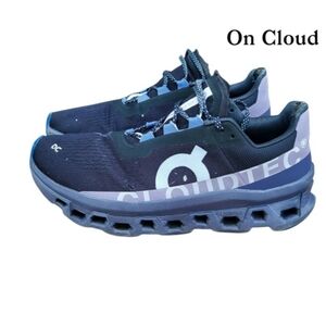 On Cloud Monster Running Athletic Cloudmonster Tennis Sneaker Black Men 10.5